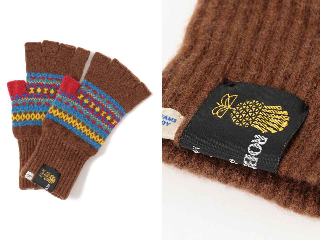 画像: 「フェアアイル グローブ」￥5,940【ロバート マッキー】 出典：ビームス ボーイ