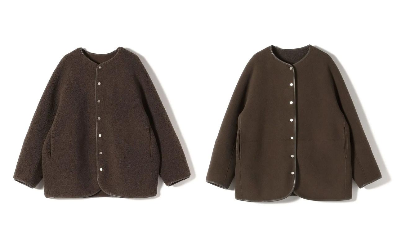 画像: 「リバーシブル ボア ブルゾン」￥27,500 出典：シップス