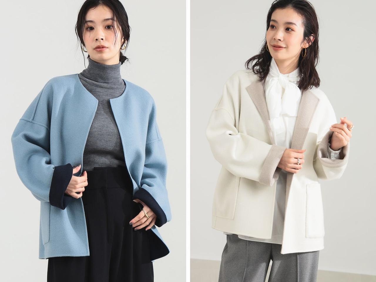 画像: 「リバー ミドルコート」各￥53,900 出典：デミルクス ビームス