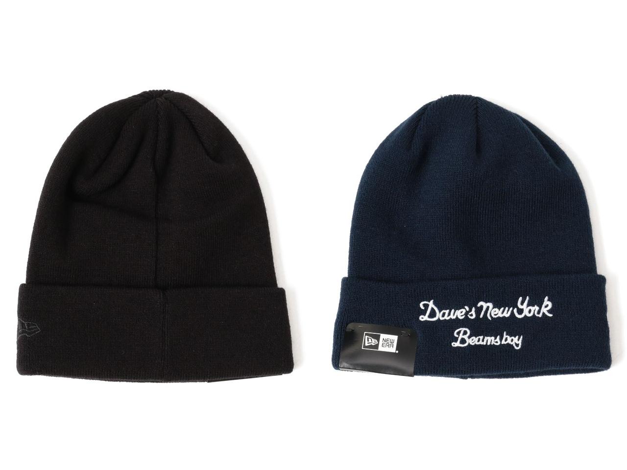 画像: 「KNIT CAP」各￥4,950【ニューエラ×デイヴス ニューヨーク】 出典：ビームス ボーイ