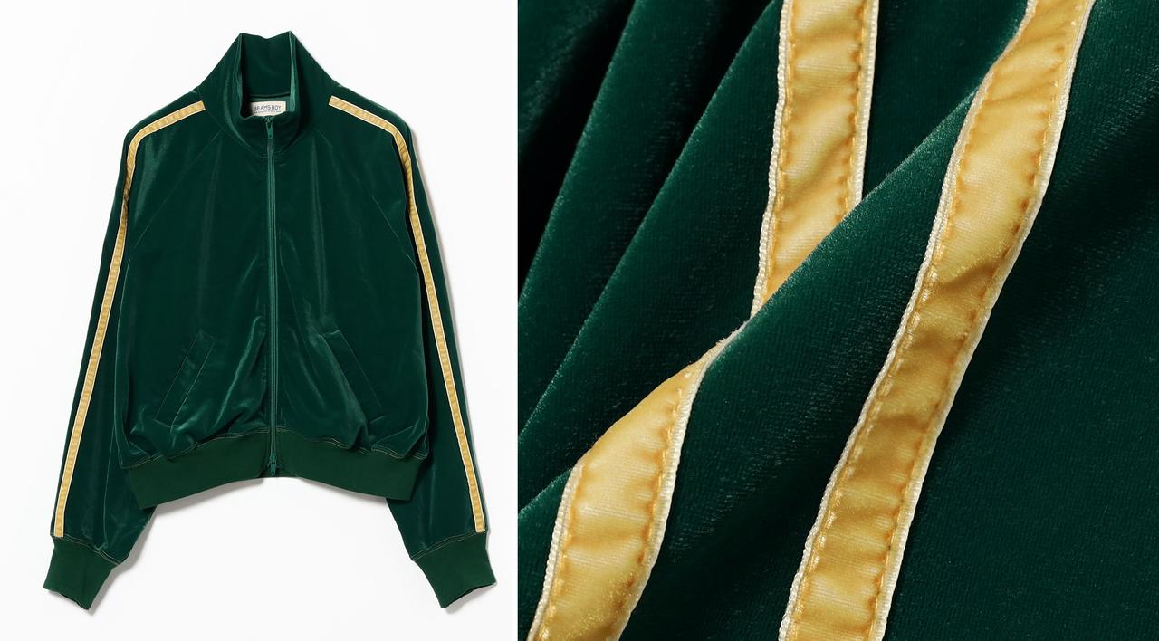 画像: 「ベロア ライナー フルジップ」￥13,970 出典：ビームス ボーイ