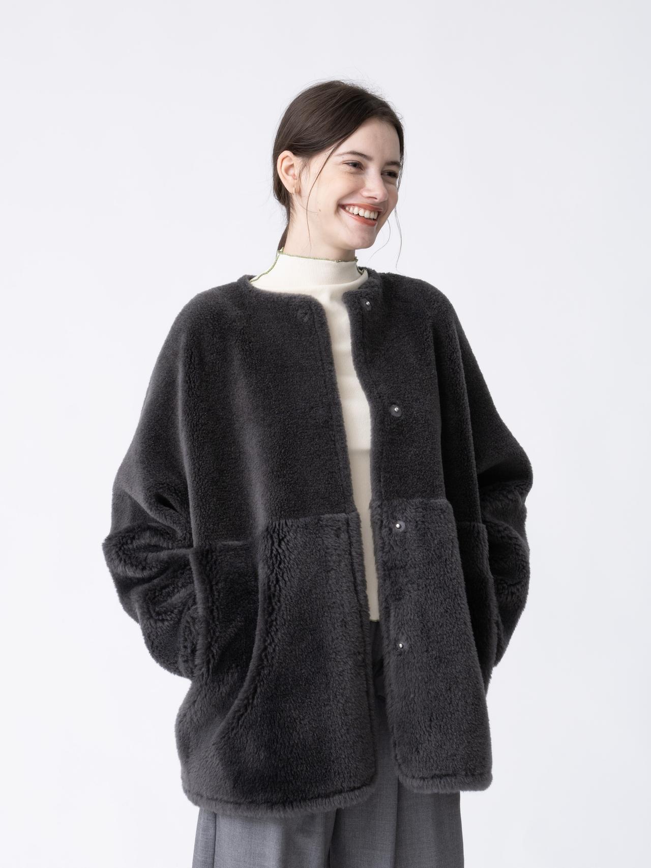 画像: 「ウール ボア ジャケット」￥58,300 出典：RHC ロンハーマン