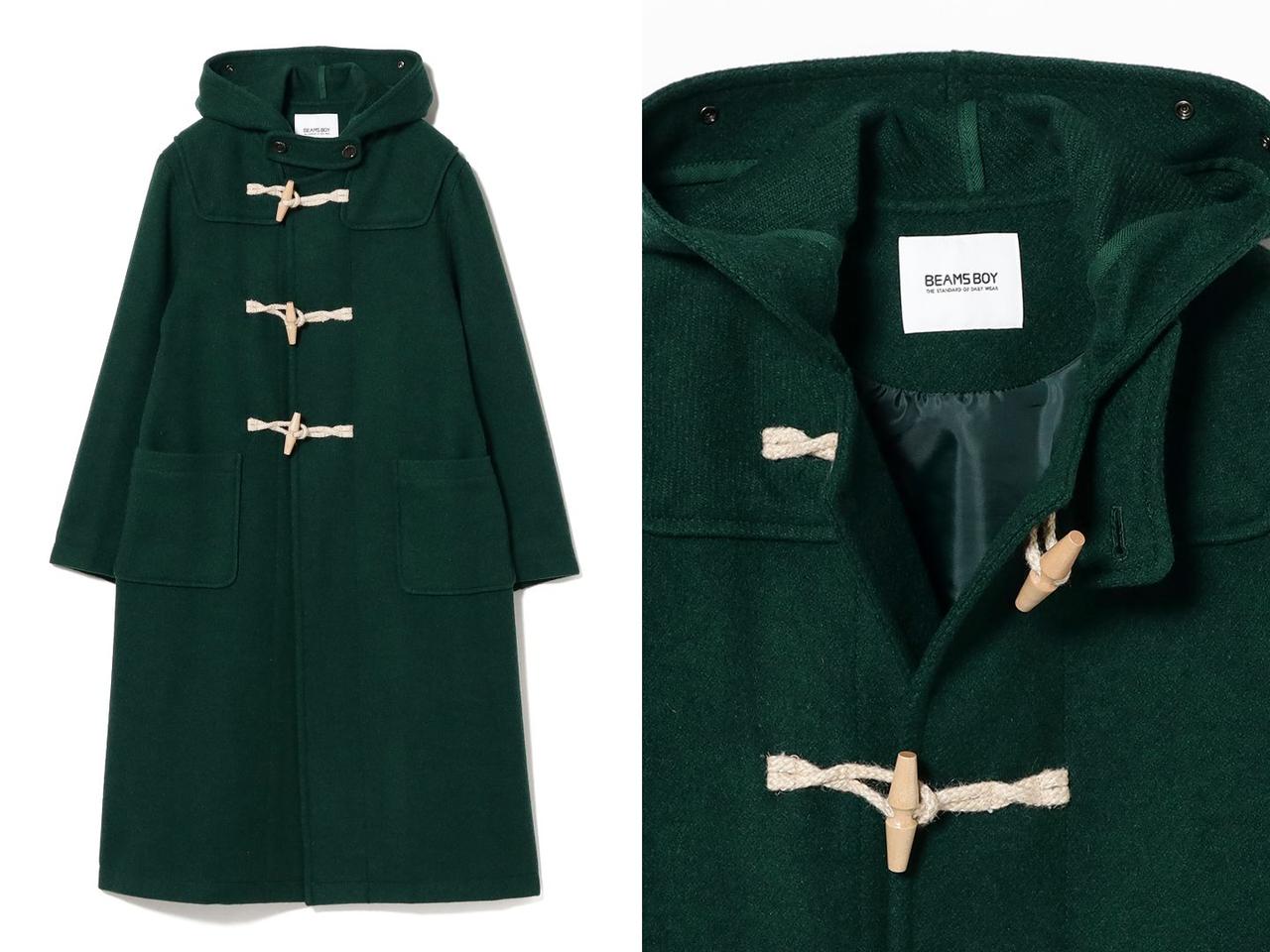 画像: 「モッサー ロング ダッフルコート 25FW」￥42,900 出典：ビームス ボーイ