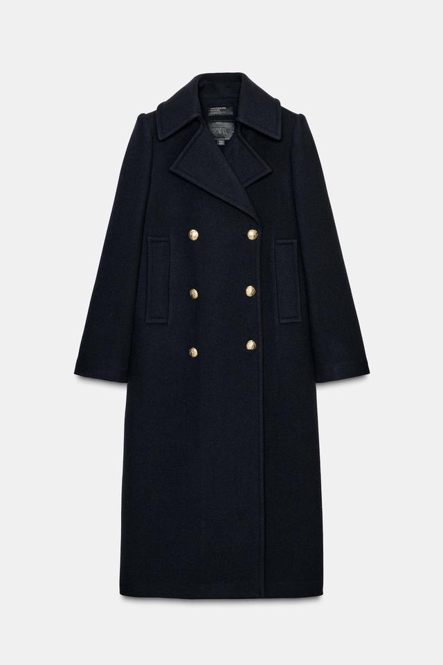 真っ黒より上品見えかも！【ZARA】40・50代がこなれる♡「ネイビー