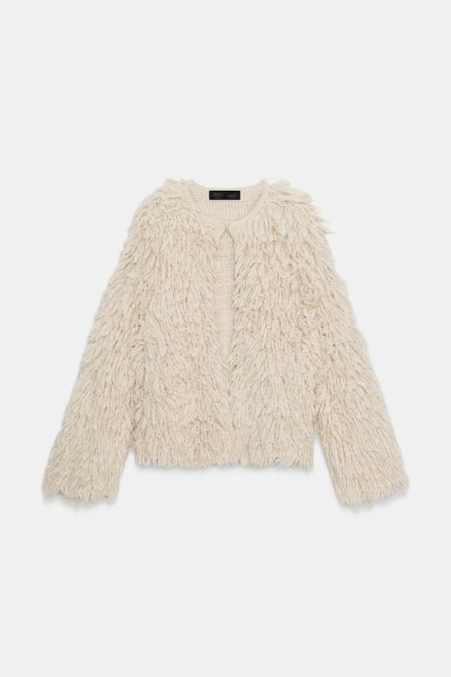 バサッと羽織るだけ！【ZARA】大人がシャレる♡「ニットジャケット