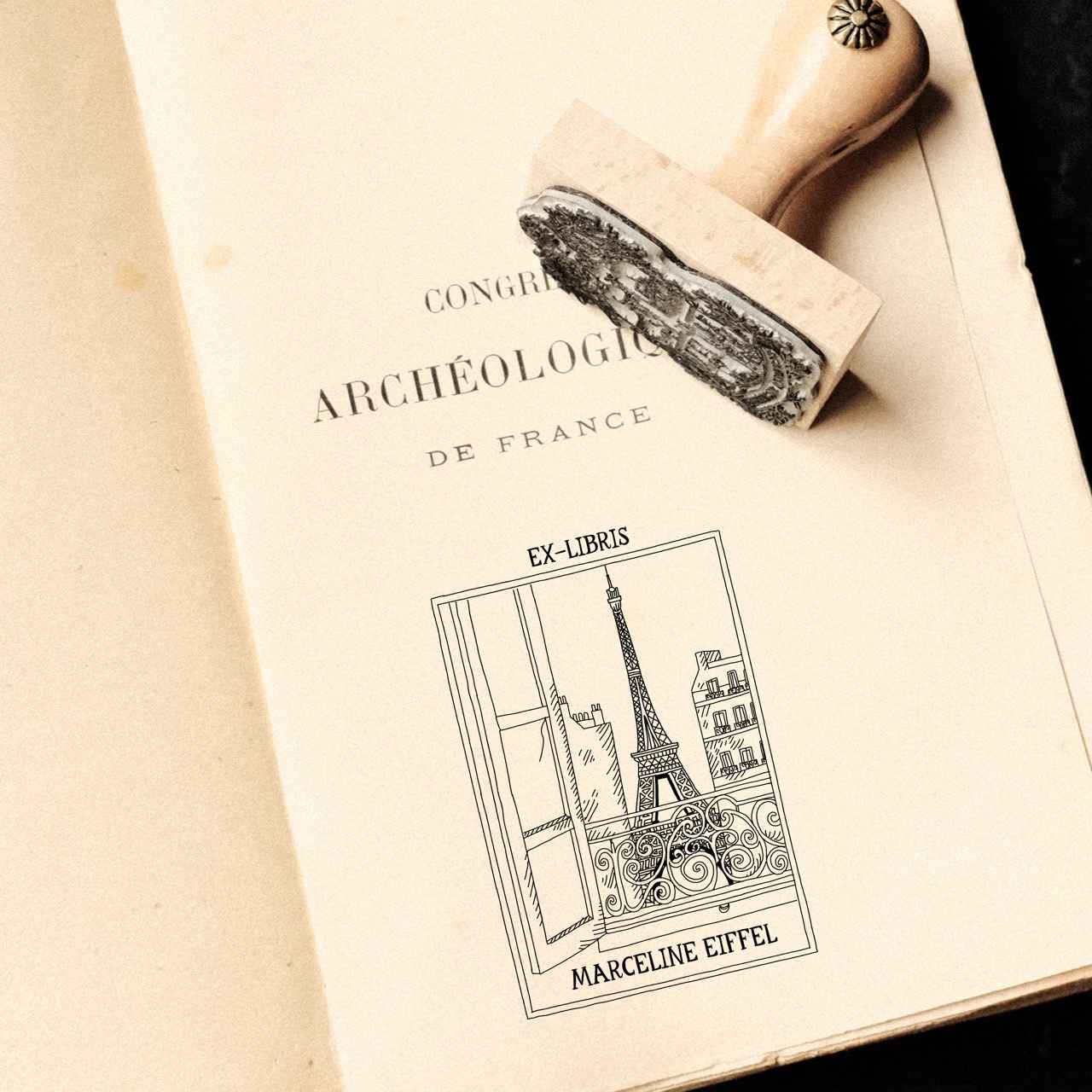 画像: 繊細な線画と詩的なストーリー性を感じる、〈EX−LIBRIS PARIS〉の作品 出典：alorsparis.fr