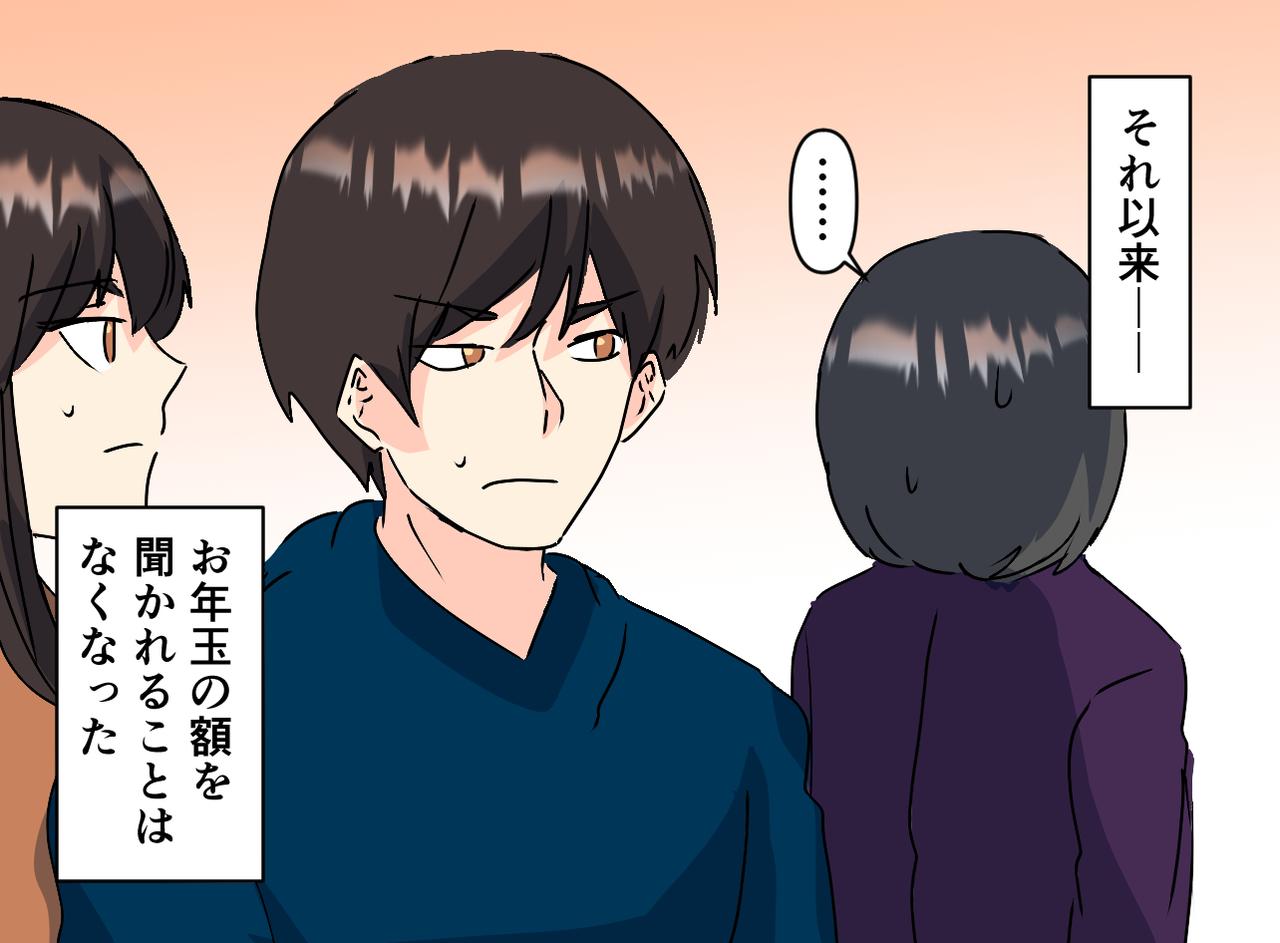 画像4: お年玉の金額をマウントする義母