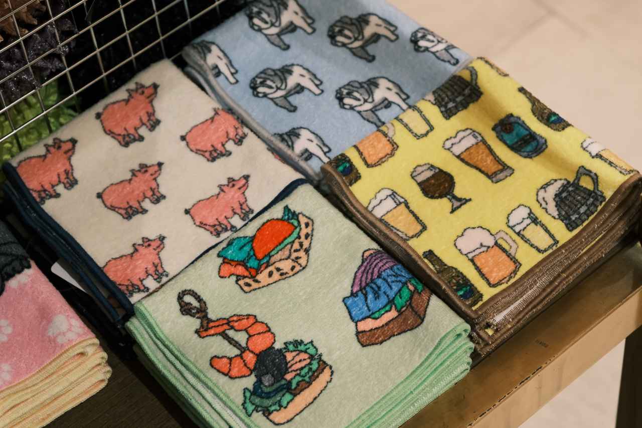 画像1: 【DIEFFE KINLOCH】別注タオルハンカチ各￥3,630 www.barneys.co.jp