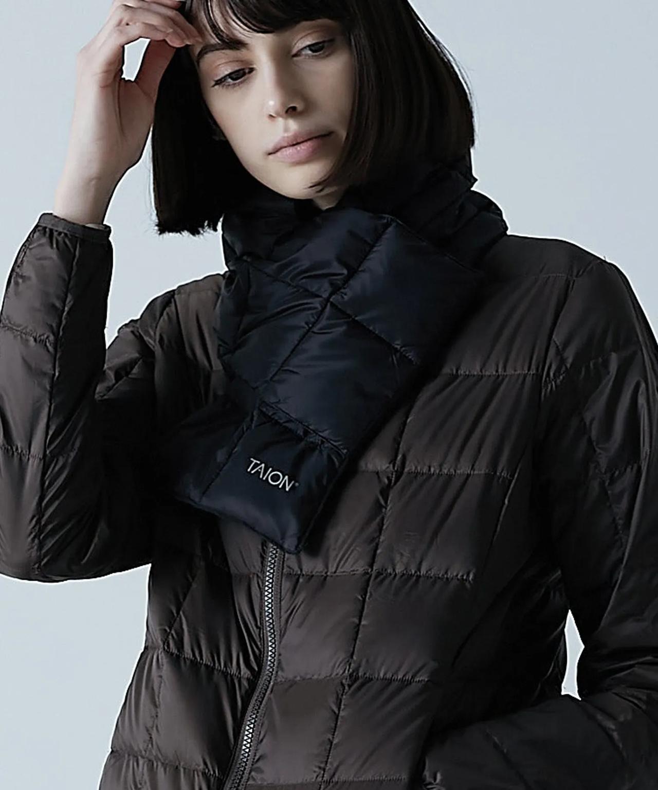 画像: ベーシック ダウンマフラー 出典：タイオン