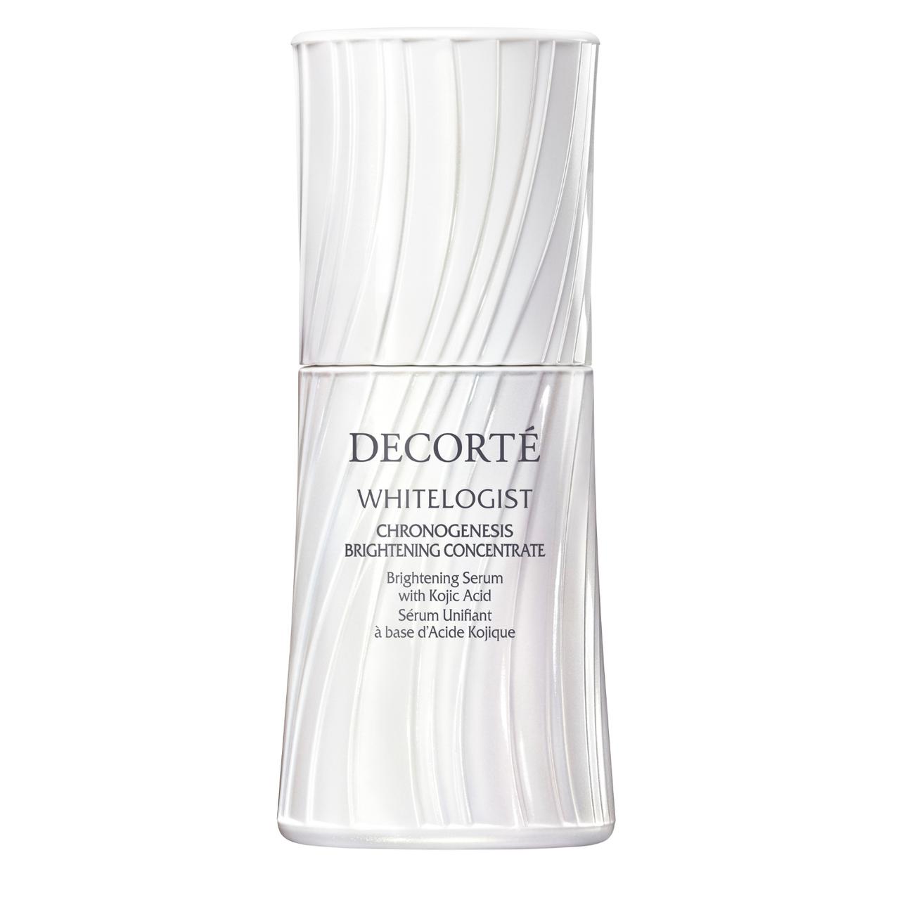 画像: 「コスメデコルテ　ホワイトロジスト　クロノジェネシス　ブライトニング コンセントレイト」［医薬部外品］30mL ￥13,200、60mL ￥22,000、60mL付けかえ用 ￥21,450 出典：コスメデコルテ