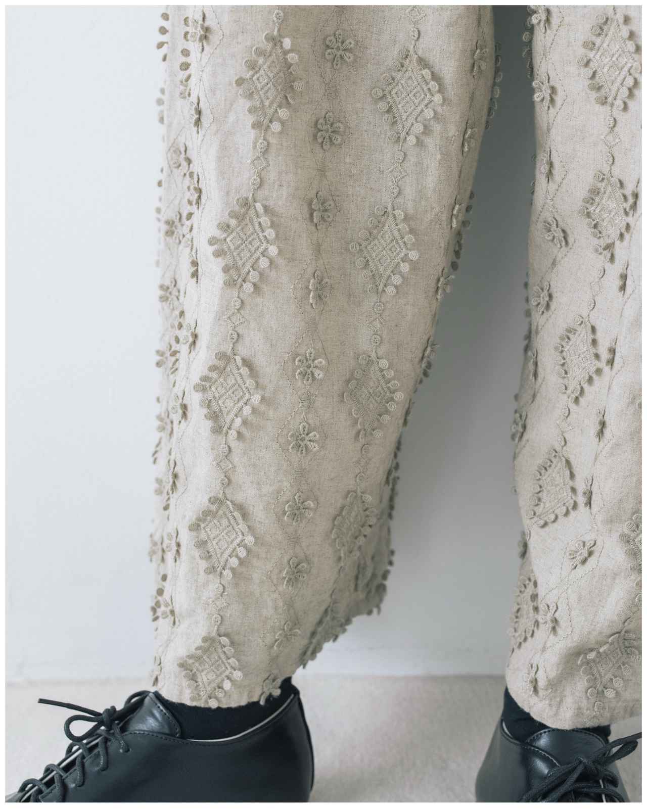 画像1: 【サマンサ モスモス】3D刺しゅうパンツ¥12,650 www.canshop.jp