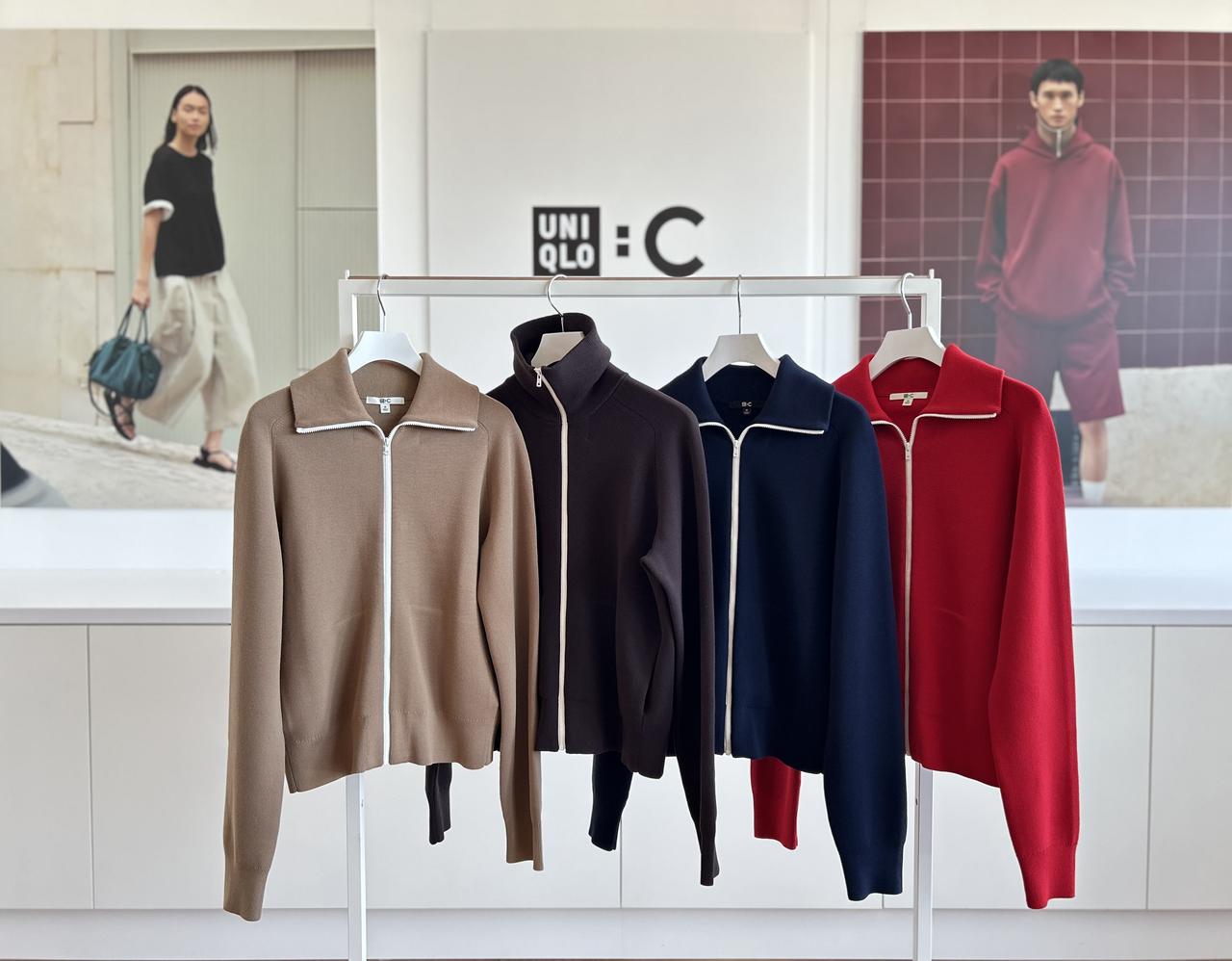 画像: 【UNIQLO：C】ミラノリブフルジップカーディガン各¥5,990　※一部店舗にて発売 www.uniqlo.com