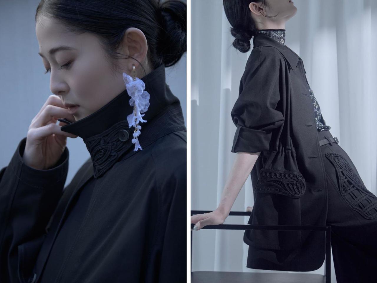 画像: 【Mame Kurogouchi】のコード刺繍をBLACKで表現した数量限定コレクション 出典：STUDIOUS