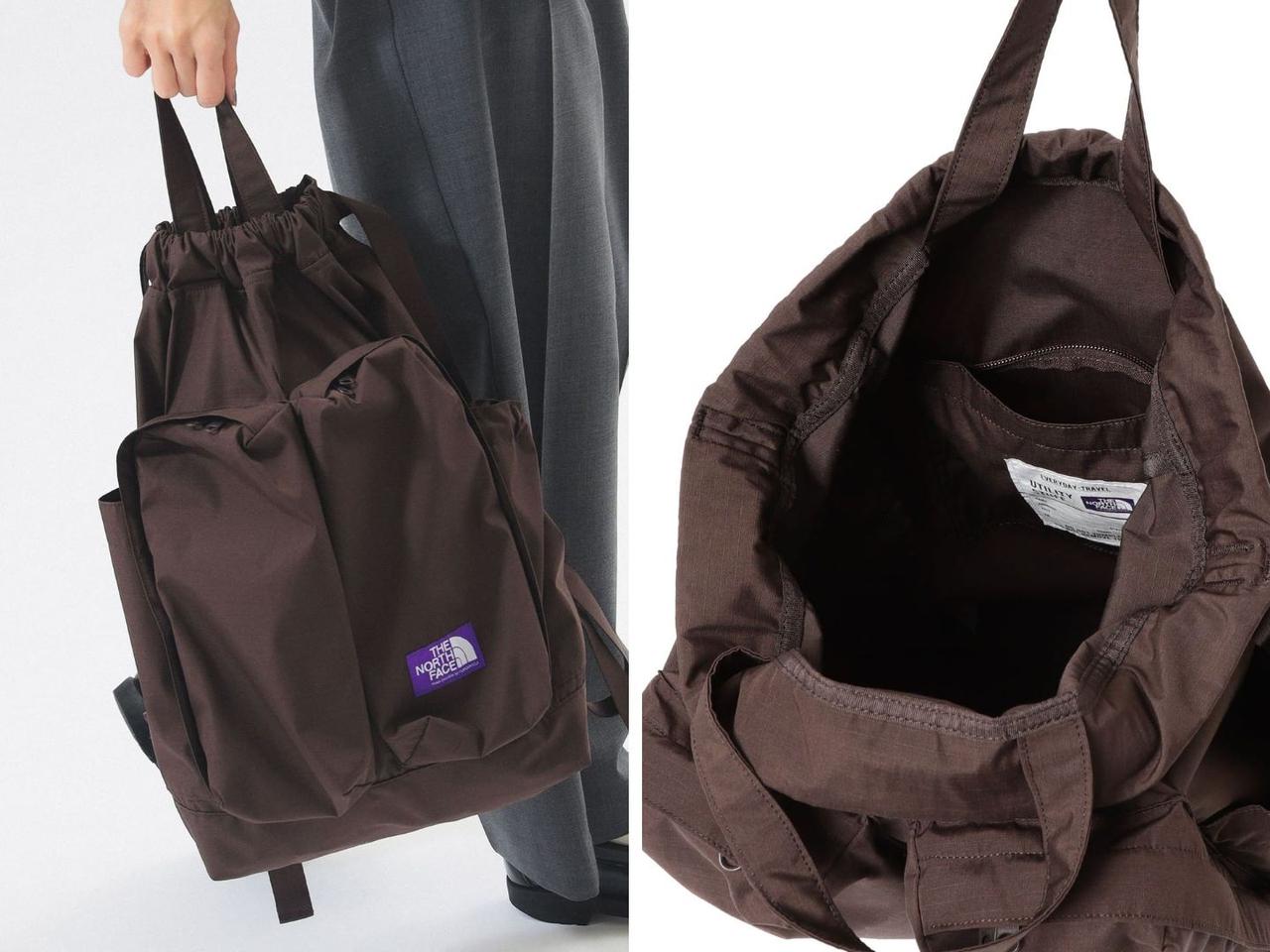 画像: 「Mountain Wind Backpack」￥25,300【ザ・ノース・フェイス パープルレーベル】 出典：ビームス ボーイ