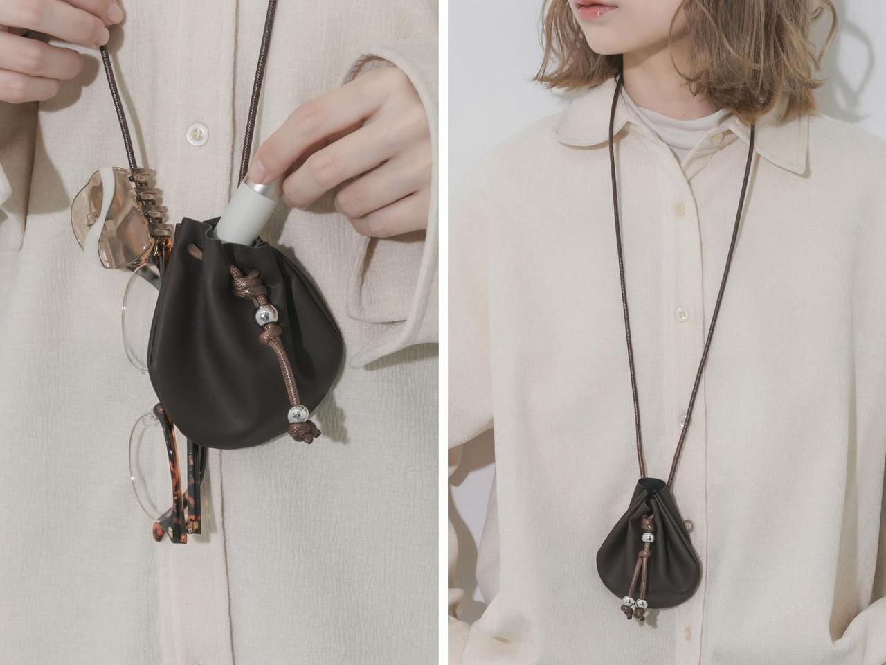 画像: 「サークルネックポーチ」￥2,530 出典：スメリー