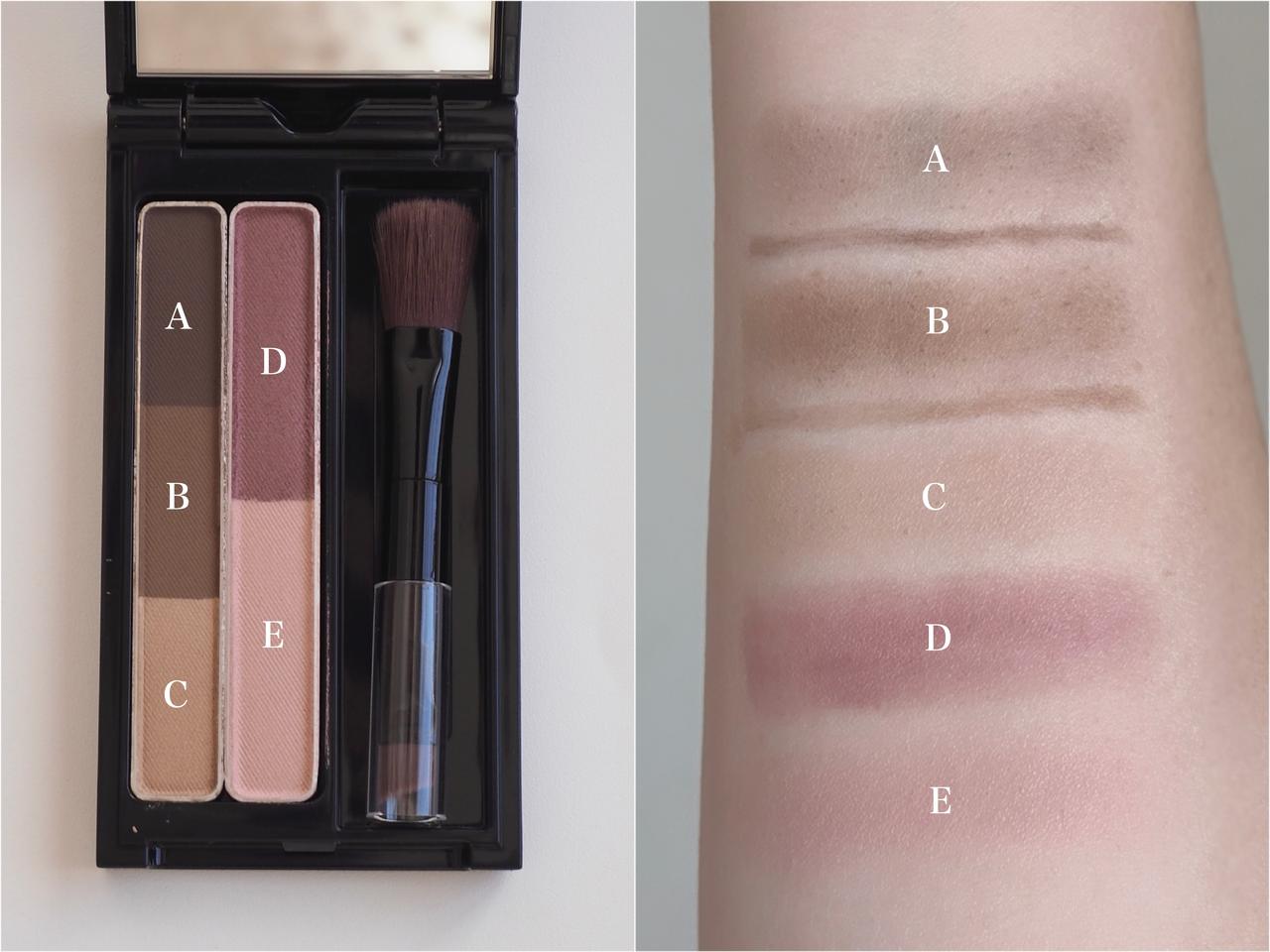 画像: まずは腕でスウォッチ。色みと質感をチェック