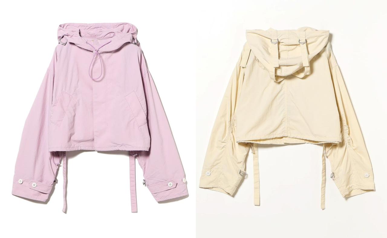 画像: 「ナイロン ミリタリー ショート ブルゾン」各￥35,200【マチュアリー】 出典：マチュアリー