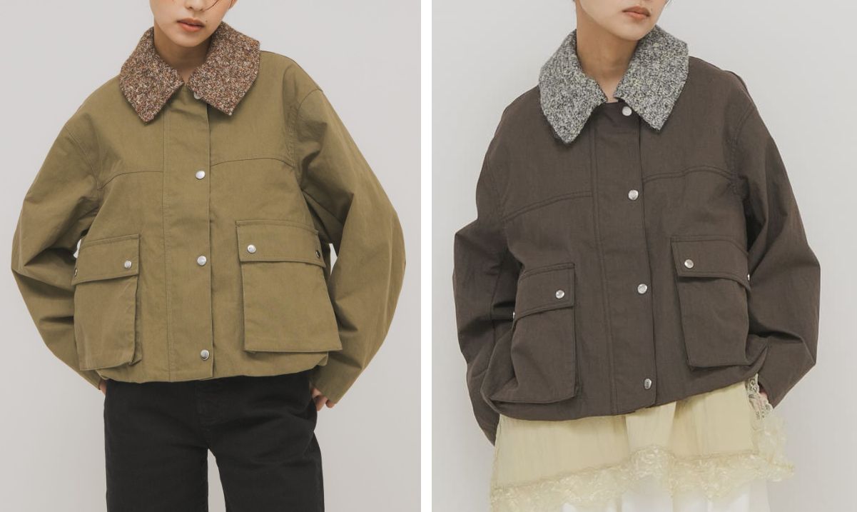 画像: 「2WAYカラーバルーンブルゾン」各￥12,100 出典：KBF