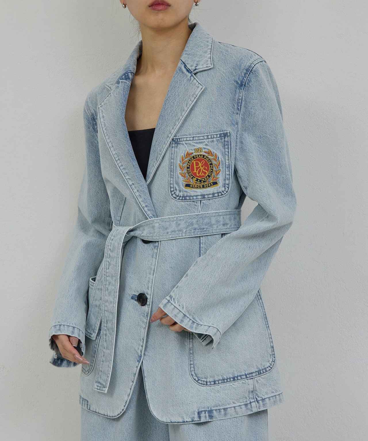 画像: 「デニムブレザー」￥46,200【ピース】 出典：ガリャルダガランテ