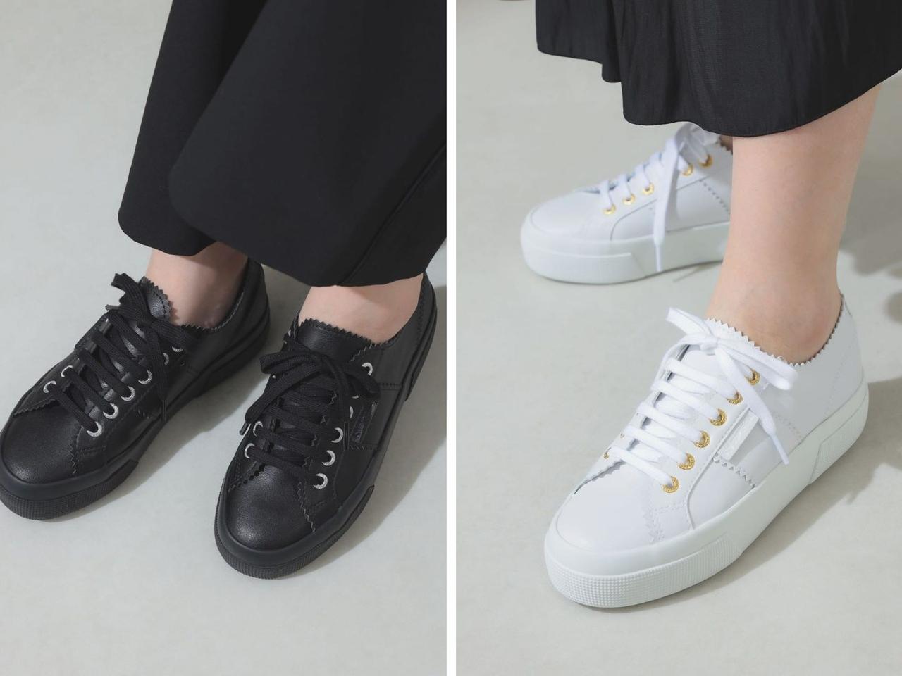 画像: 「スニーカー」各￥25,300【ペリーコ×スペルガ】 出典：デミルクス ビームス