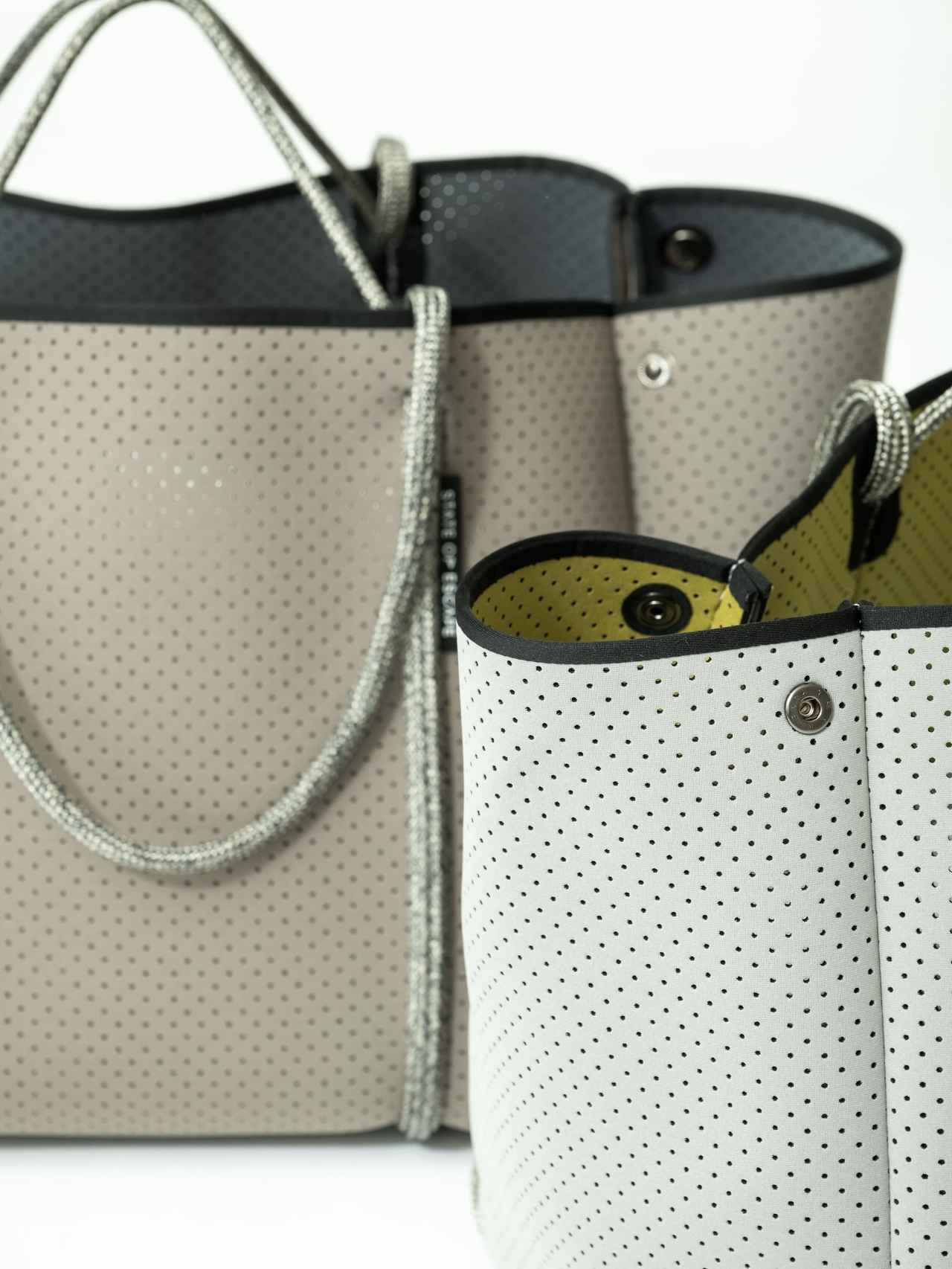 画像: 「STATE OF ESCAPE 期間限定ショップ」後半で登場するニューカラーバッグのイメージ 出典：STATE OF ESCAPE 期間限定ショップ