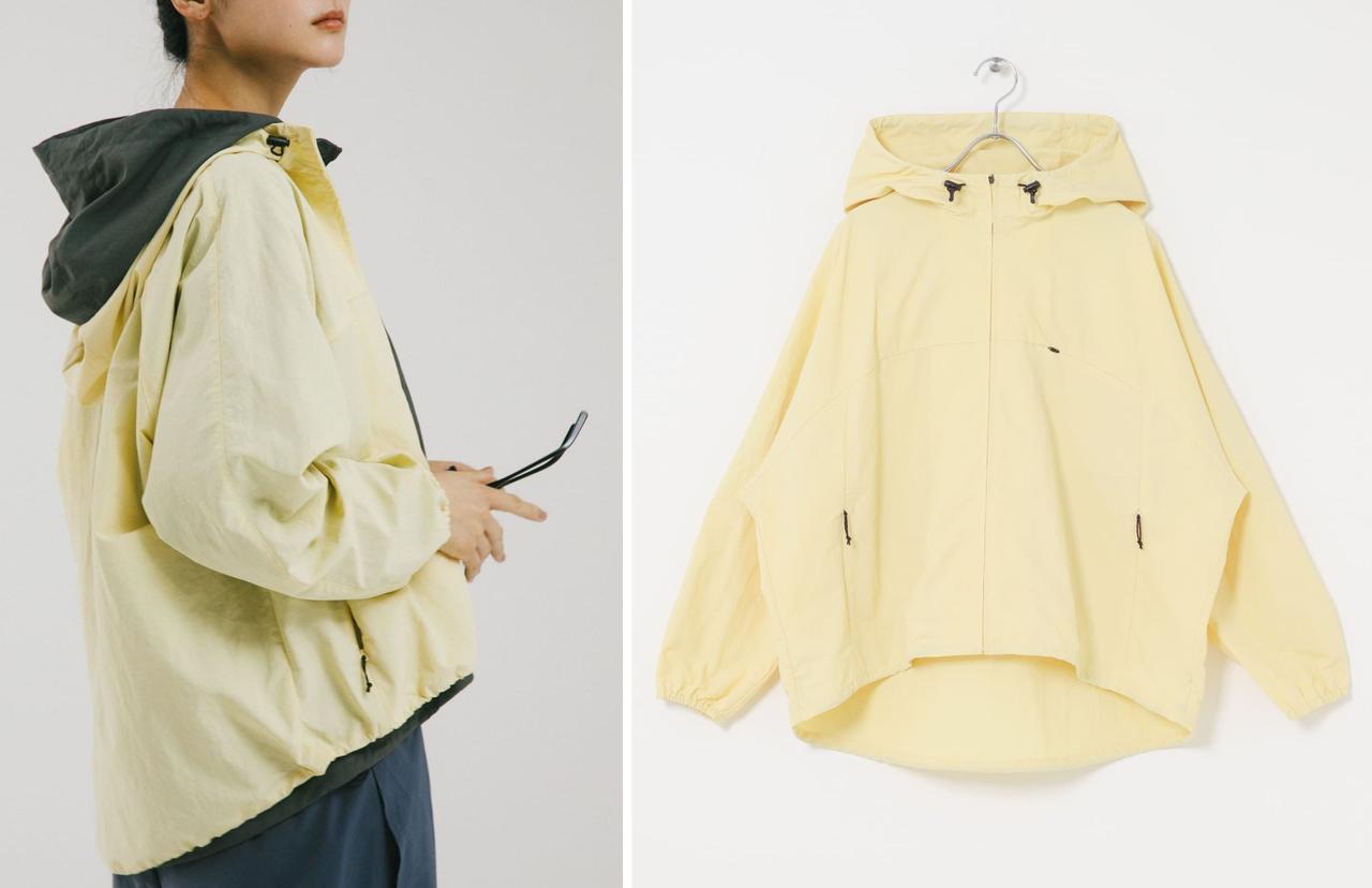 画像: 「ナイロンタッサージップパーカー」￥13,200 出典：エカル