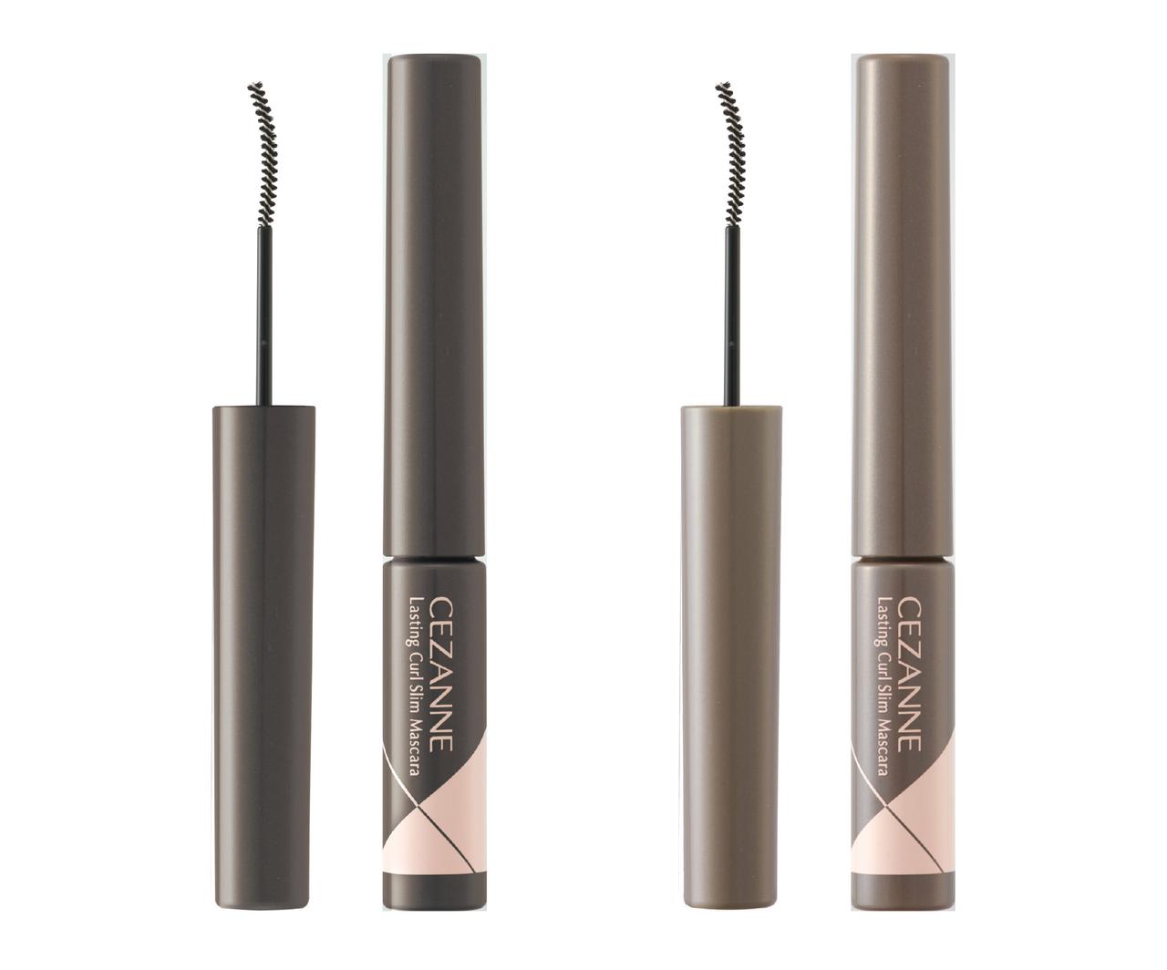 画像: （左から）セザンヌ　耐久カールスリムマスカラ S1 ブラック、同 S2 アッシュ 各￥748（編集部調べ）／セザンヌ（セザンヌ化粧品） 出典：www.cezanne.co.jp