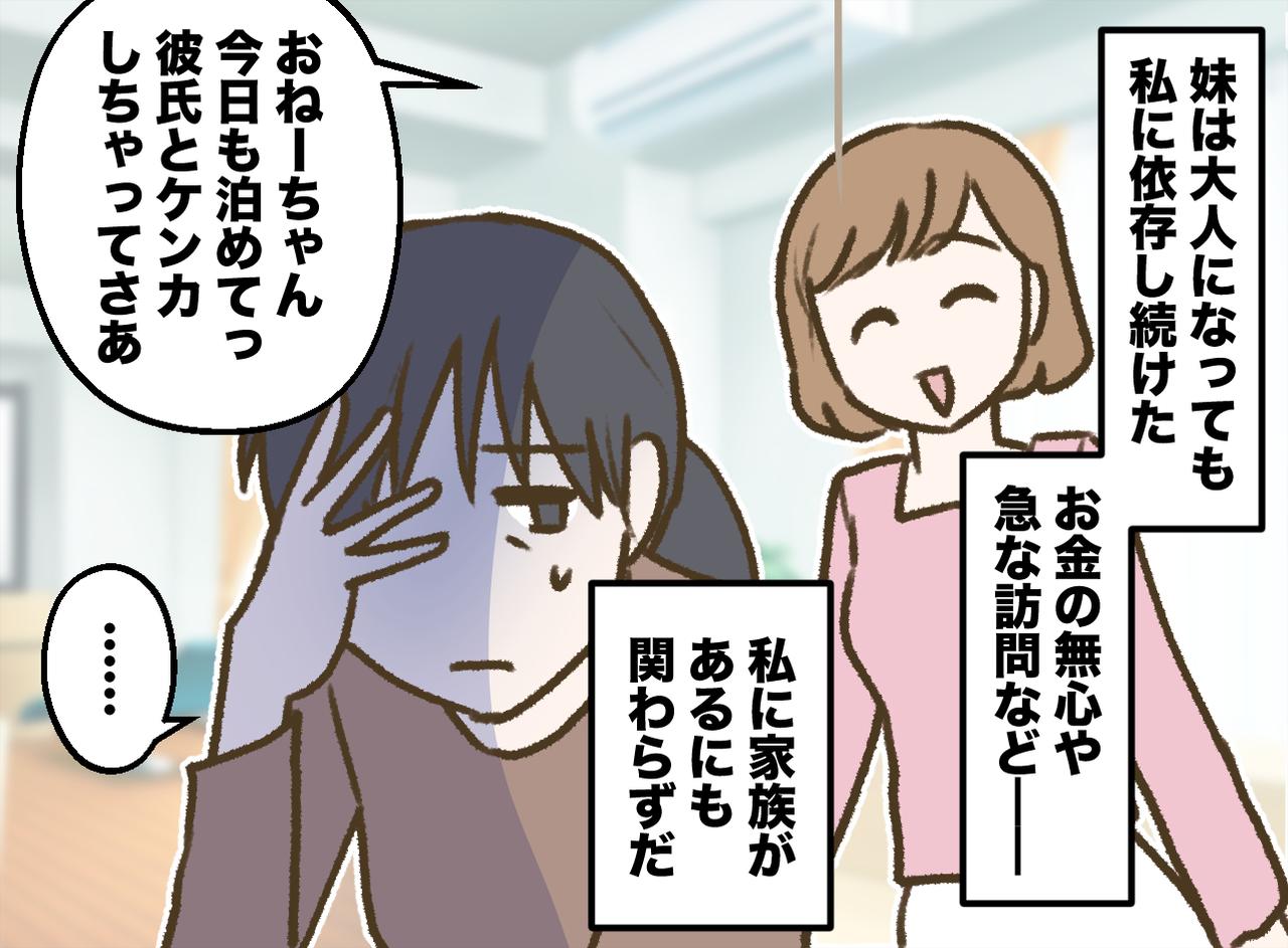 画像3: 「お姉ちゃんなんだから」と、妹のお世話を続けて