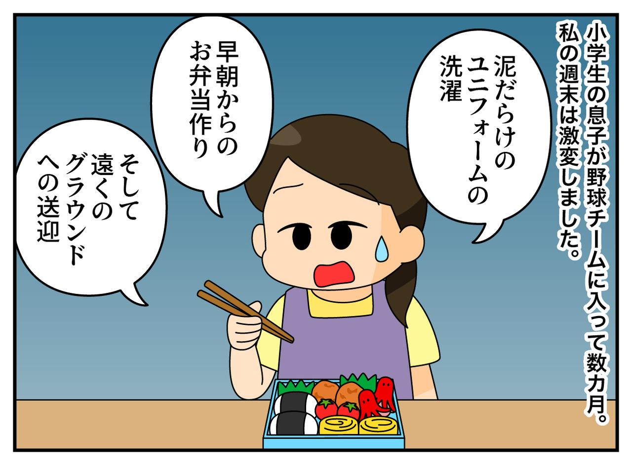 画像1: 息子の野球