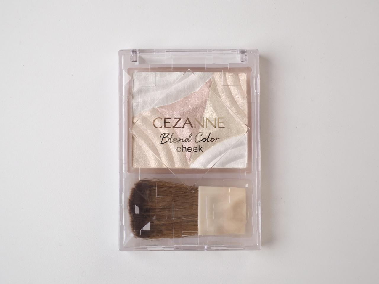 画像: 【セザンヌ】「ブレンドカラーチーク」H1 ペールハイライト　¥781（税込）