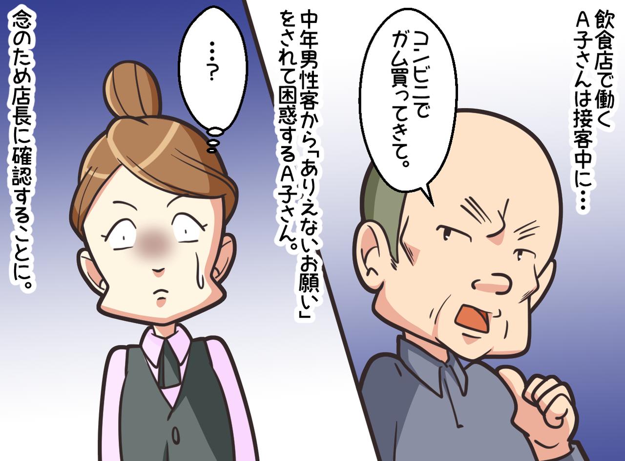 画像1: お客様がパシリ扱いします。