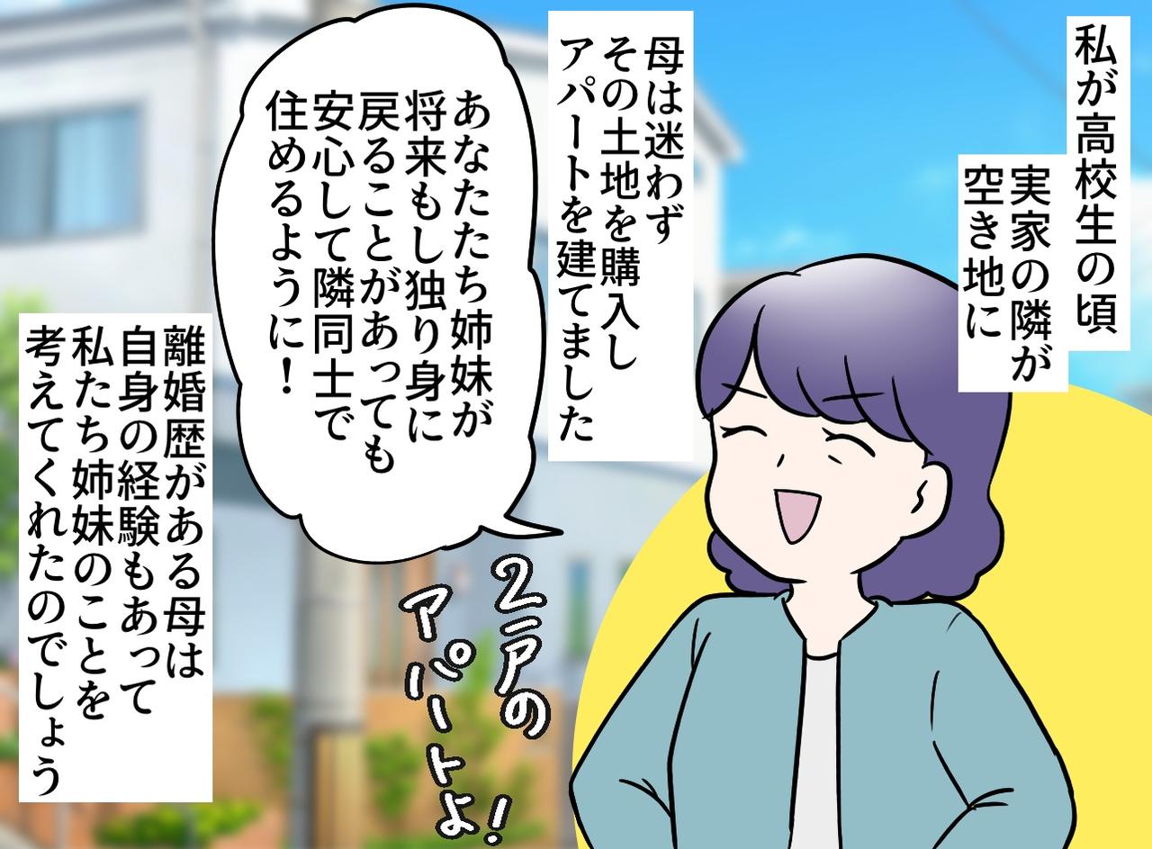 画像1: 隣の土地を購入した母の想い