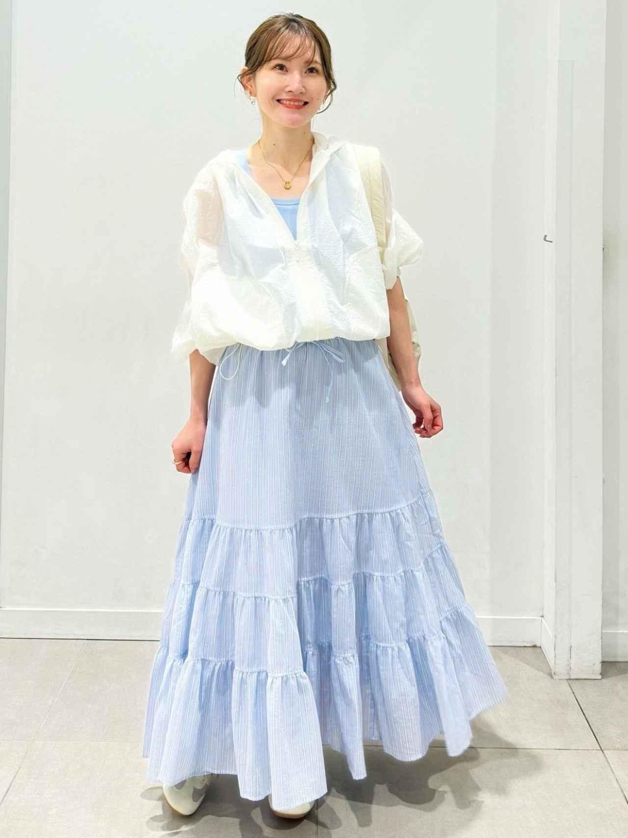 まるっと真似するだけ！【GU】40・50代の爽やか見え♡「ブルー 