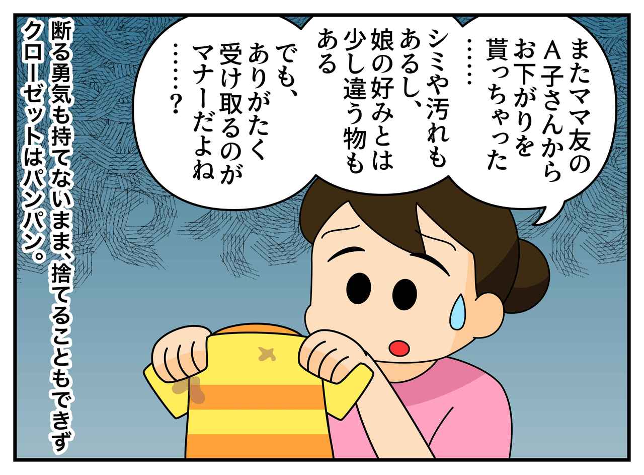 画像1: 汚れたお下がり