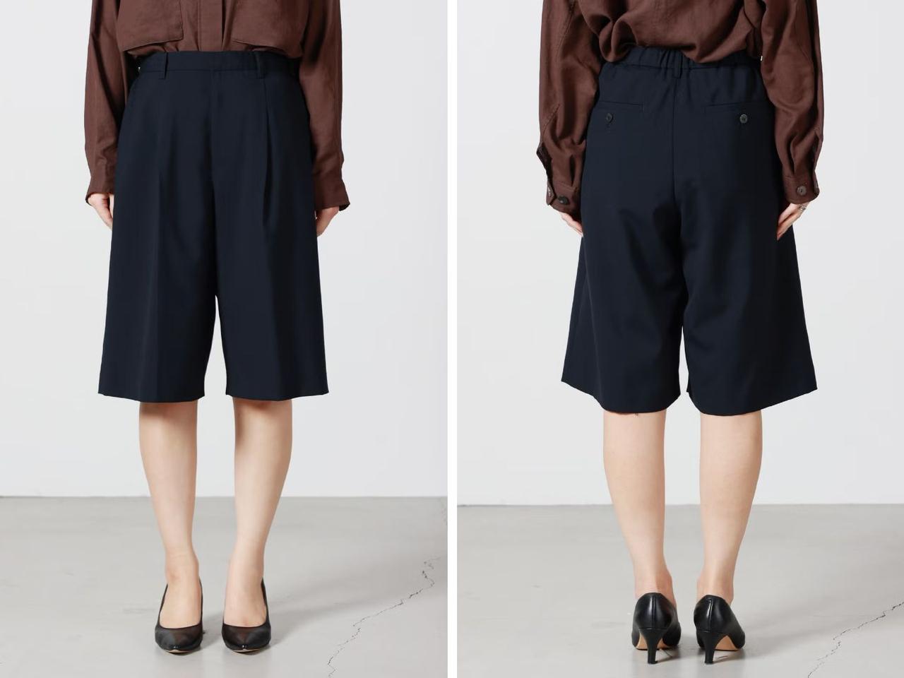 画像: 「1タックハーフパンツ」￥20,900【マイカ＆ディール】 出典：パリゴ