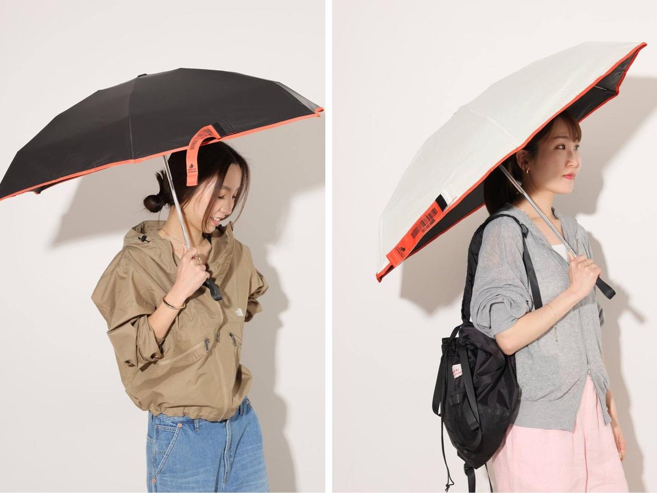 画像: 「ALL WEATHER UMBRELLA：晴雨兼用傘」各￥5,390【キウ】 出典：ジャーナル スタンダード レリューム