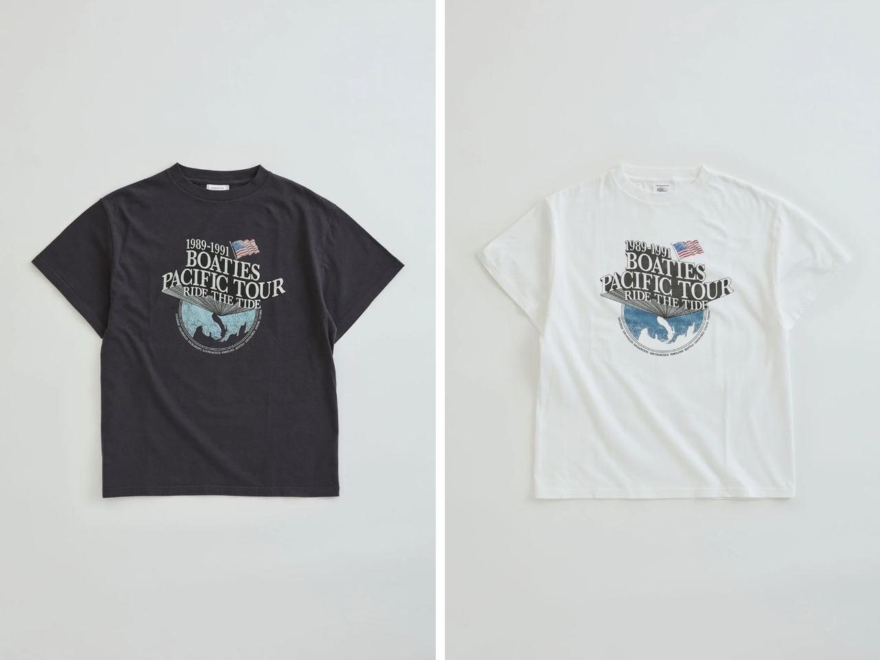 画像: 「BOATIES TOUR TEE」各￥13,200 出典：ザ シンゾーン