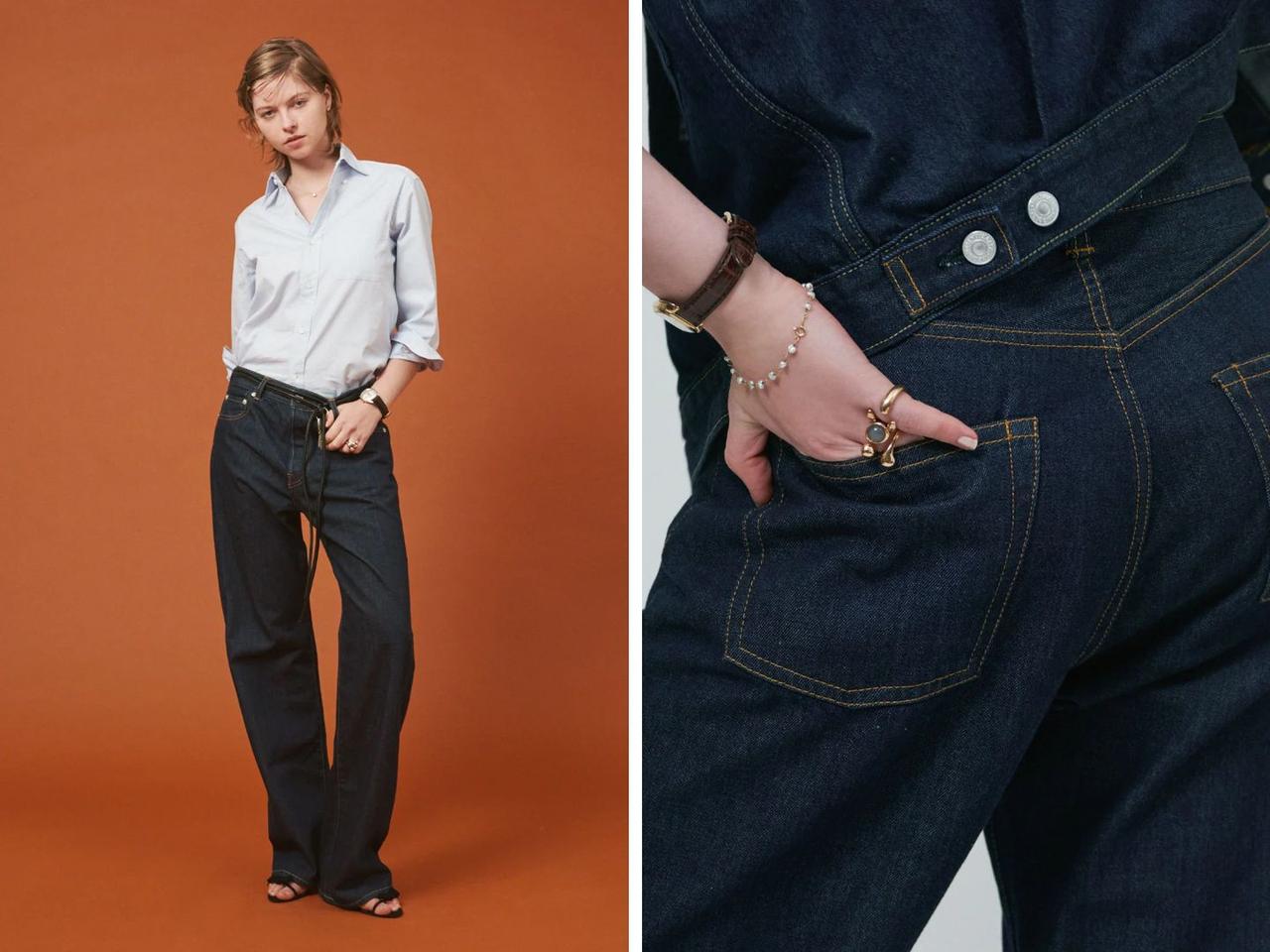 画像: 「CACAO DENIM PANTS」￥34,100 出典：ザ シンゾーン
