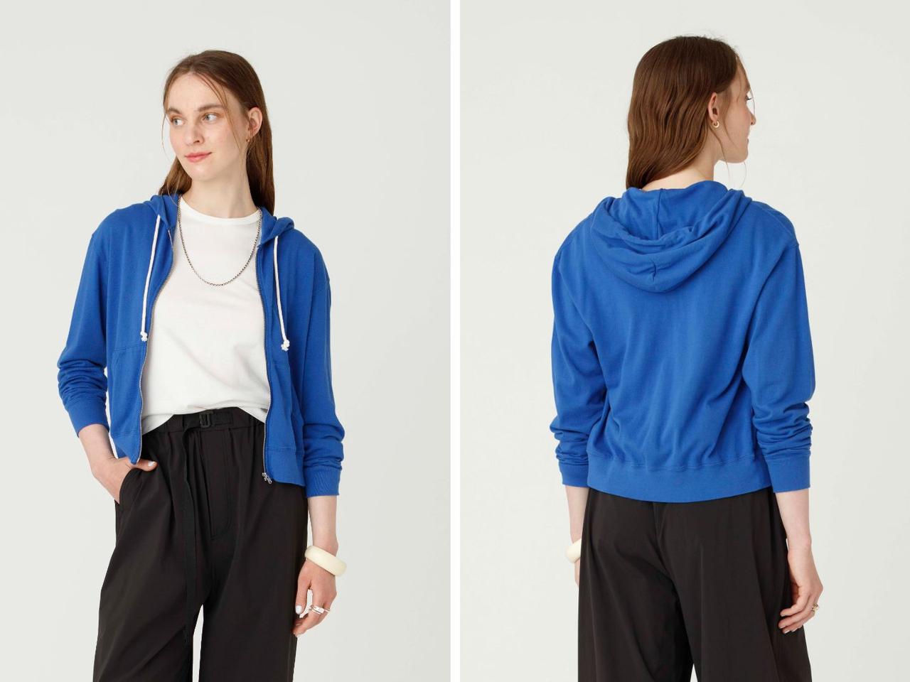 画像: 「Zip Hoodie」￥36,300【フィルメランジェ フォー ロンハーマン】 出典：ロンハーマン
