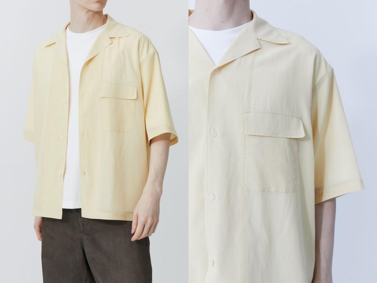 画像: 「フィブリルシアーキュプラシャツ」￥19,800 出典：パブリック トウキョウ