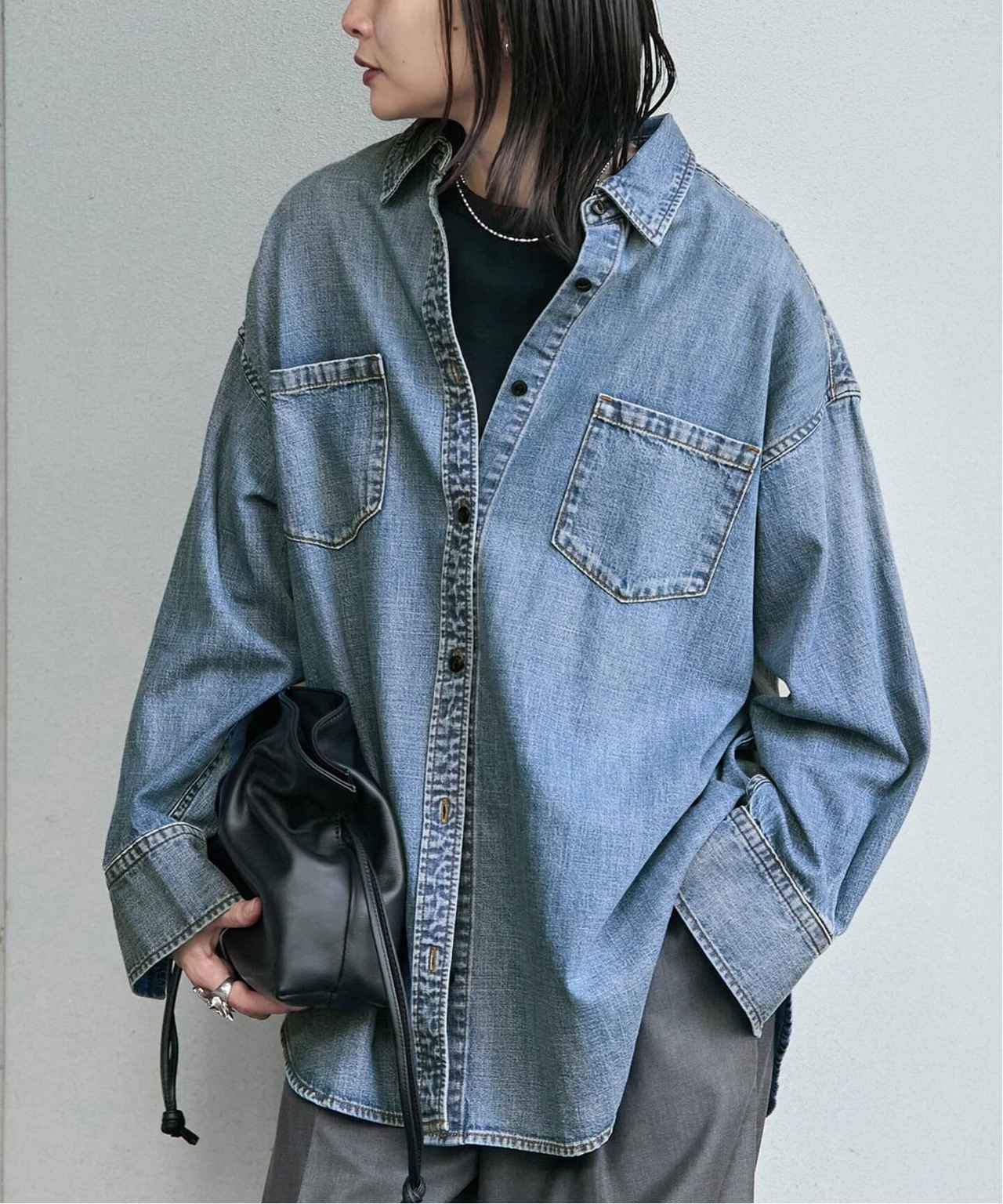 画像: 「ライトオンスデニムシャツ」￥16,500 出典：ジャーナル スタンダード