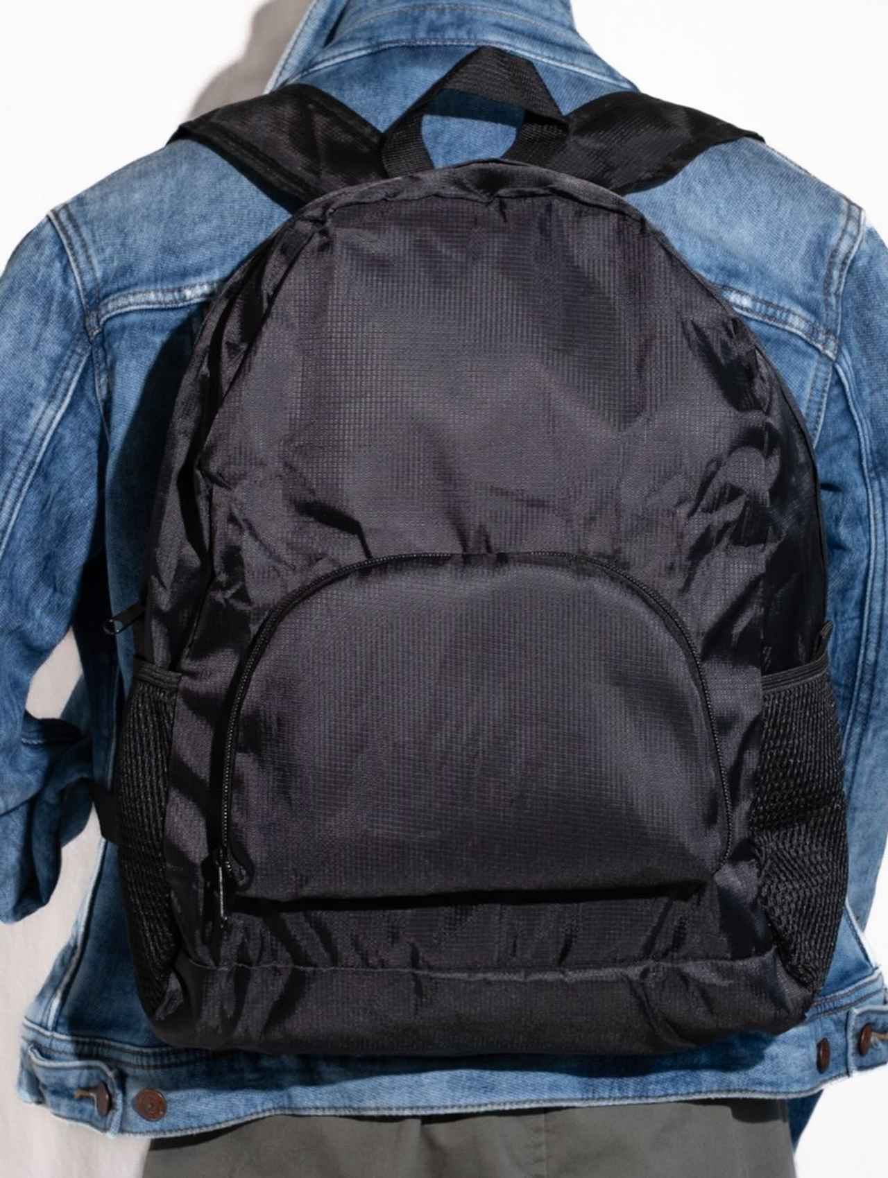 画像2: 使わないときはコンパクトに畳めるリュック