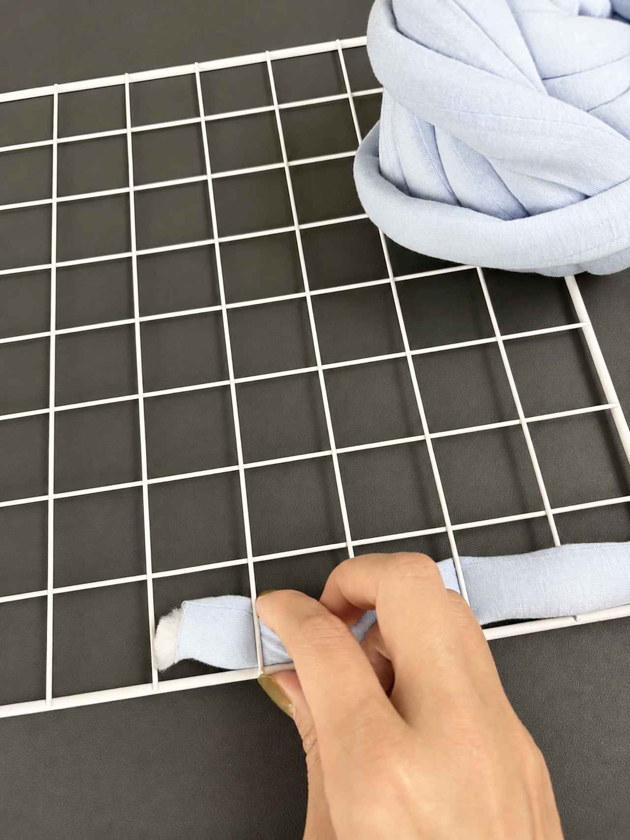 画像1: ざくざく編み込むだけで完成！