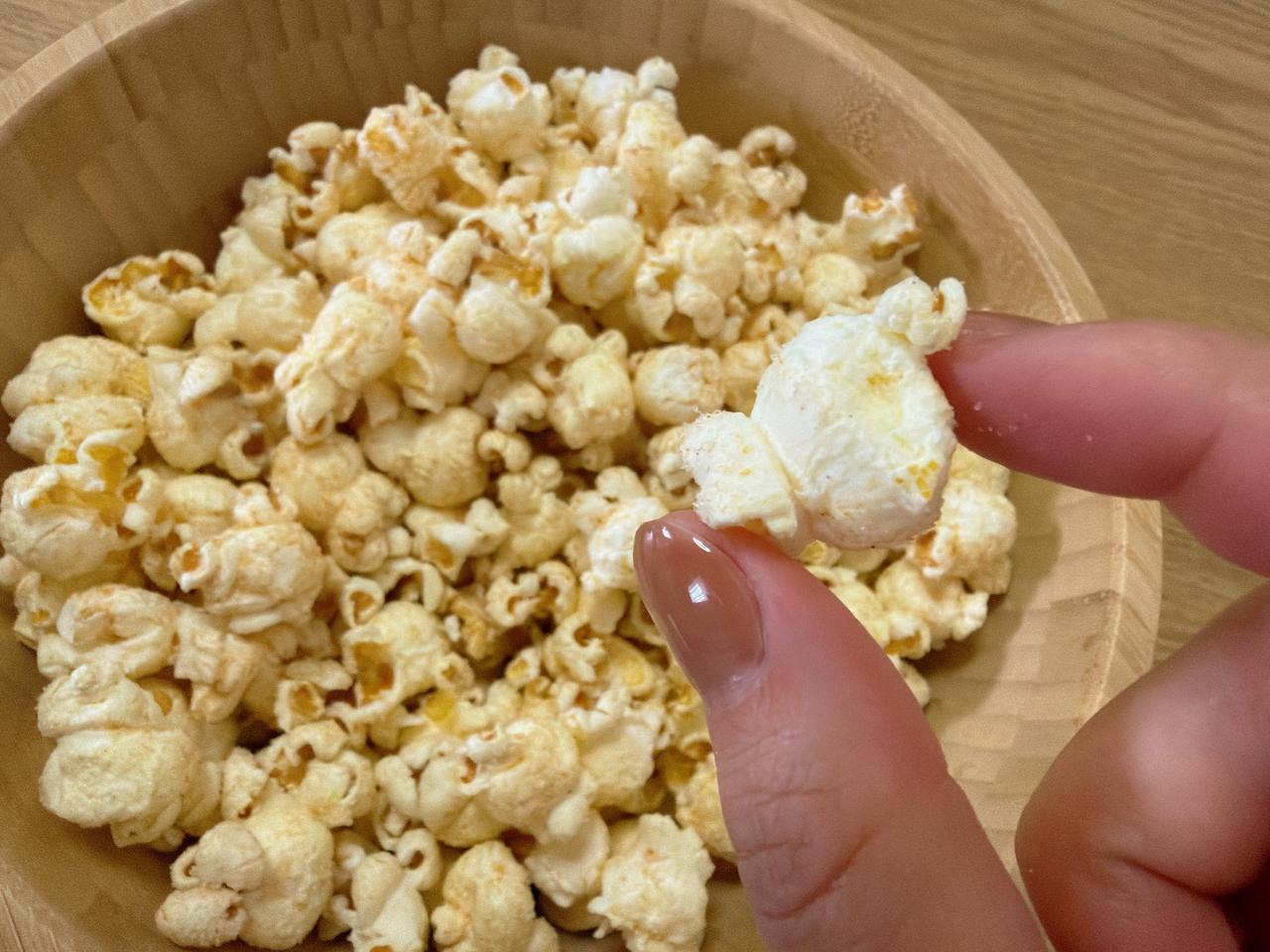 画像: ポップコーン × うどんスープのお味は？