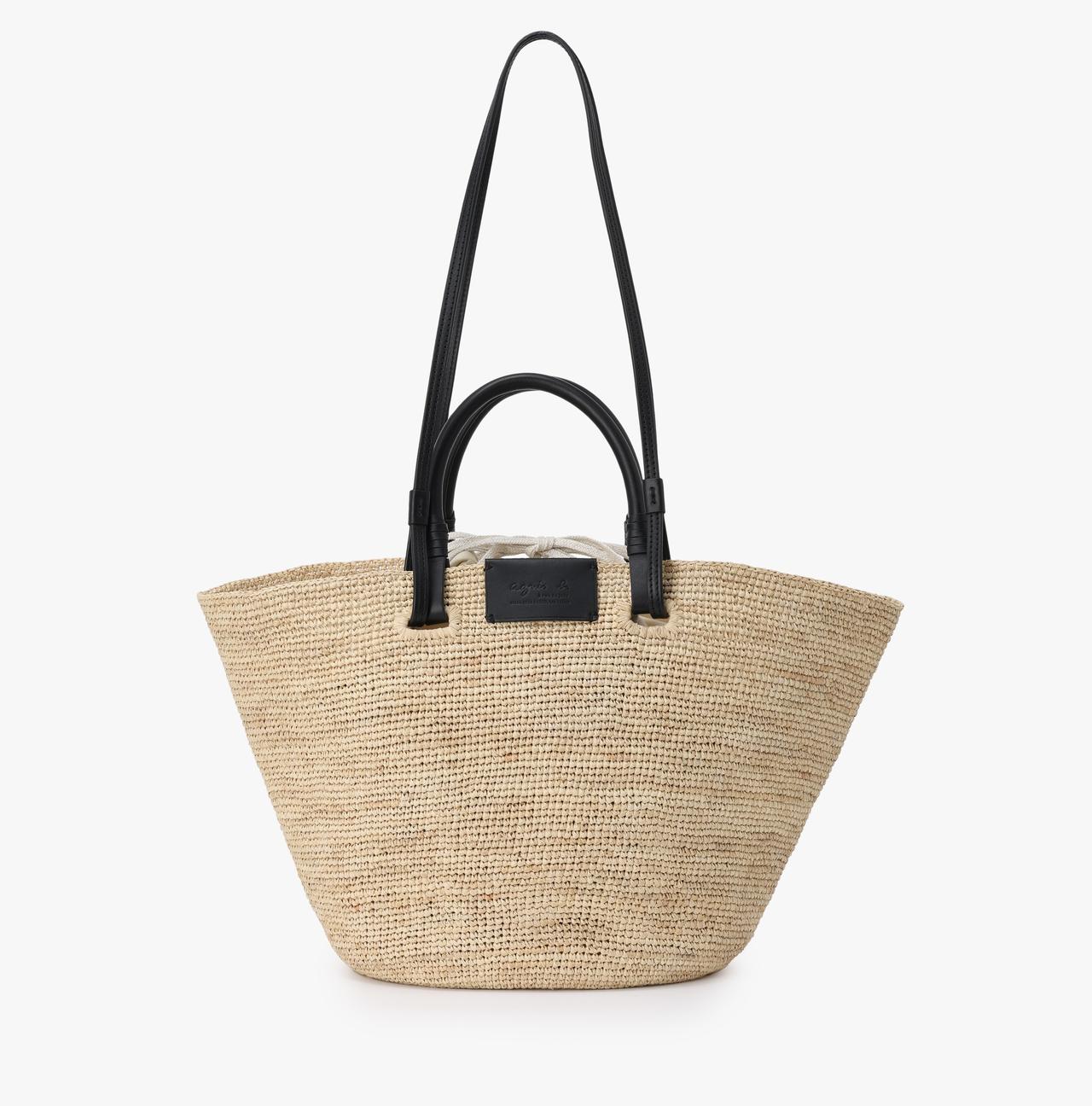 画像: 2wayトートバッグ￥41,800 www.agnesb.co.jp
