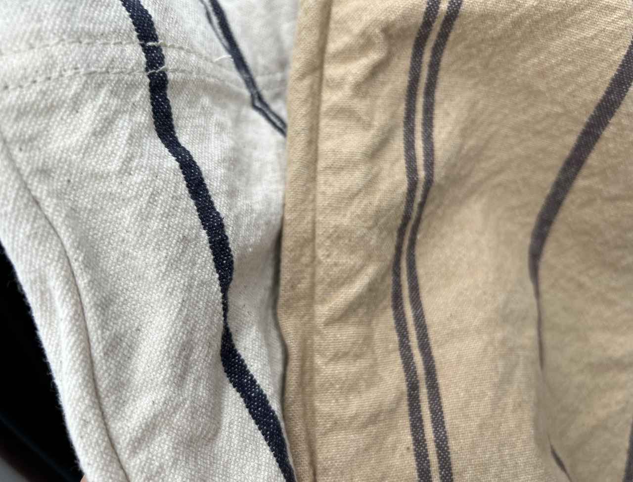 画像2: 【無印良品】綿 製品洗い ストライプ 横型トートバッグ［縦35×横57×マチ12㎝］各¥1,290 ※2026年7月中旬発売予定 www.muji.com