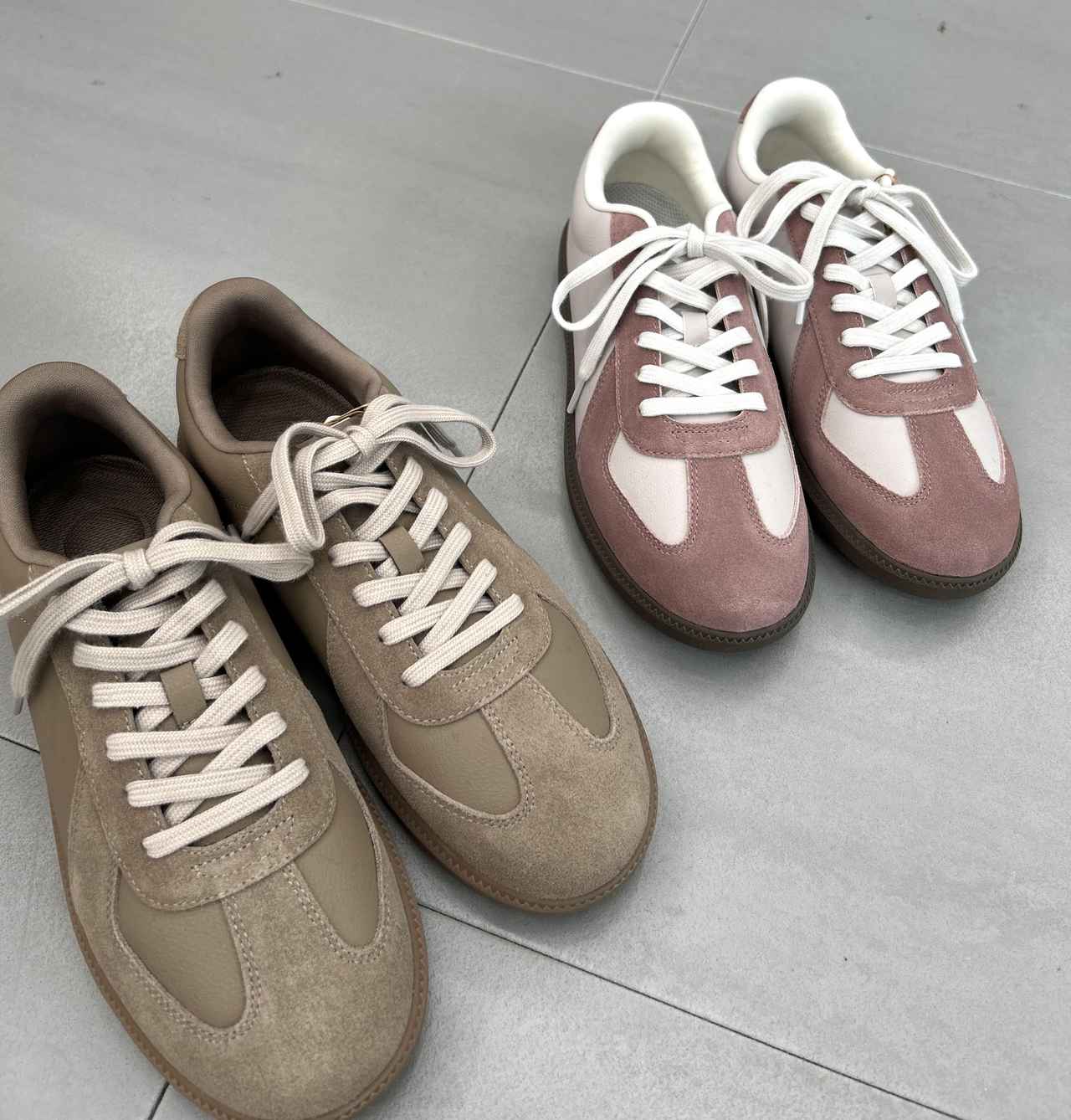 画像: 【無印良品】婦人 コンビネーションスニーカー各¥4,990 ※2026年7月中旬発売予定 www.muji.com