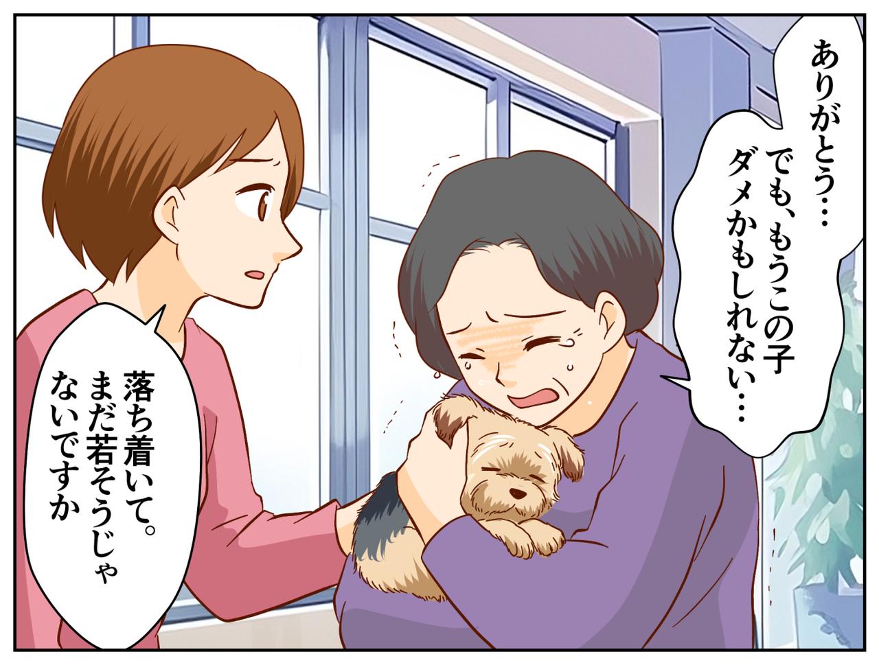 画像3: 【4コマ漫画】動物病院の待合にて