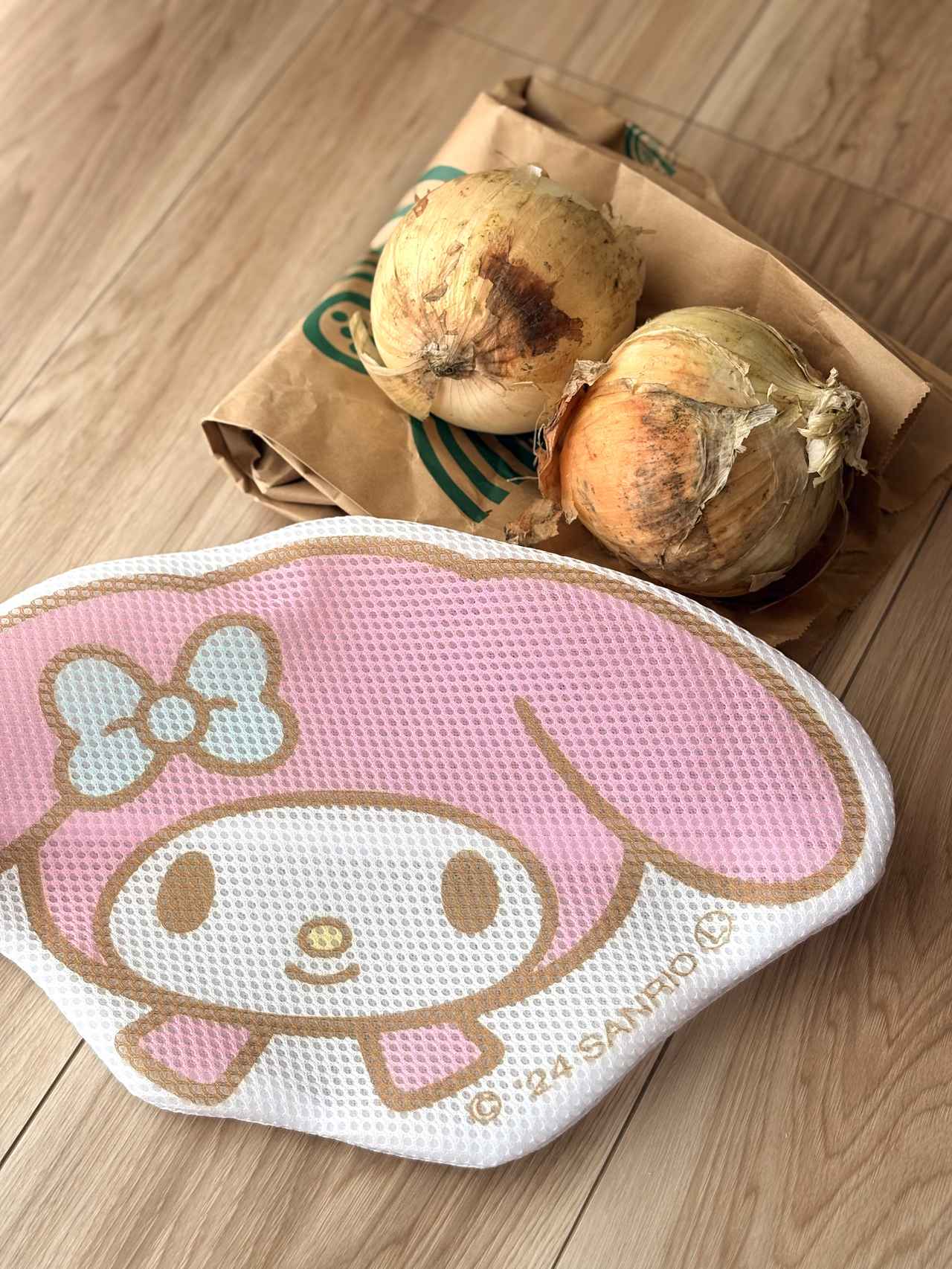 画像1: 玉ねぎ収納に使ってみた！