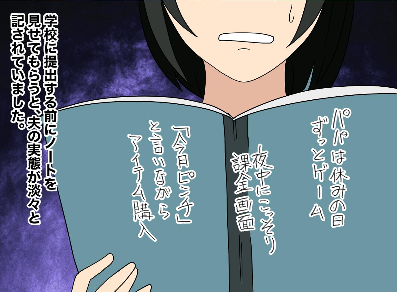 画像2: 【4コマ漫画】息子が暴いた夫の秘密